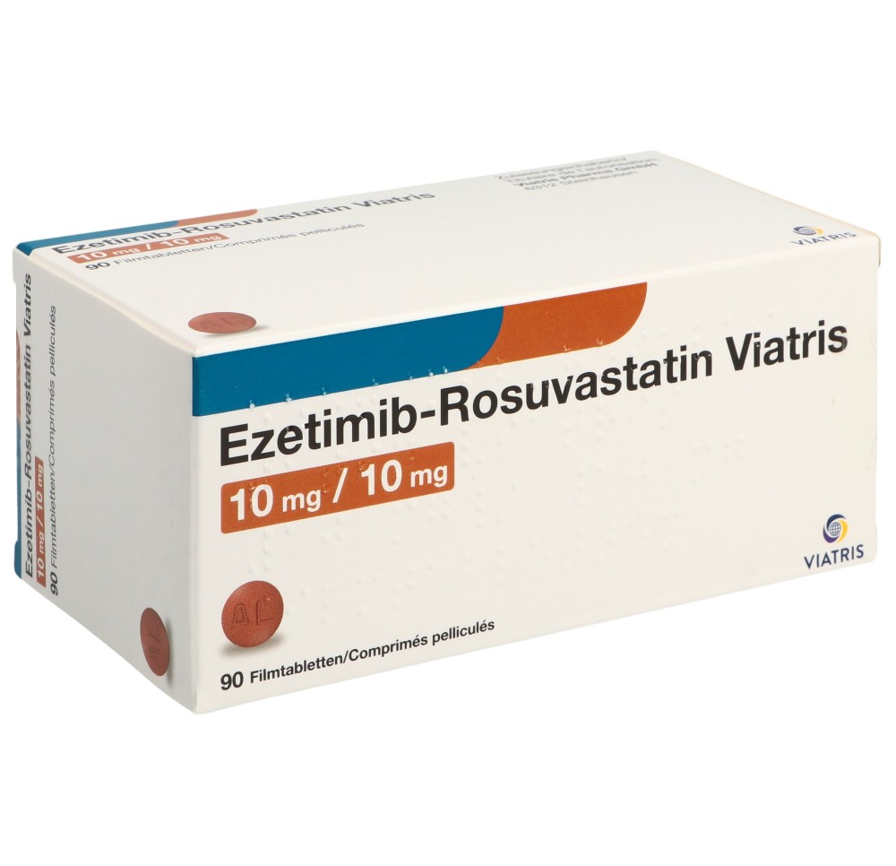 EZETIMIB ROSUVAST Viatris cpr pell 10/10mg 90 pce