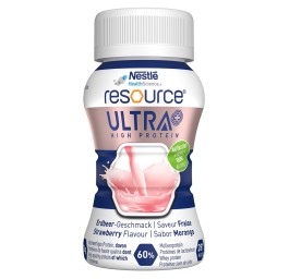 RESOURCE Ultra + fraise 4 fl 125 ml