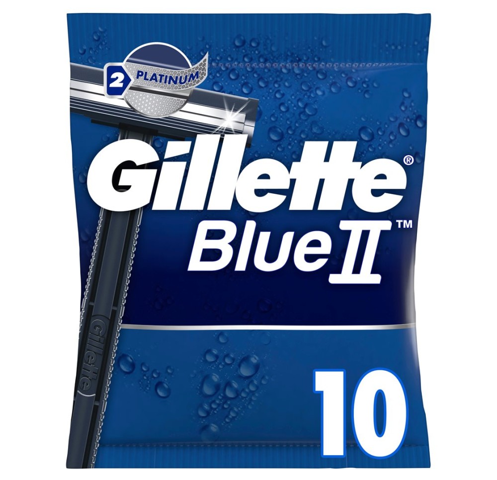 GILLETTE Blue II rasoir jetable (nouveau) 10 pce