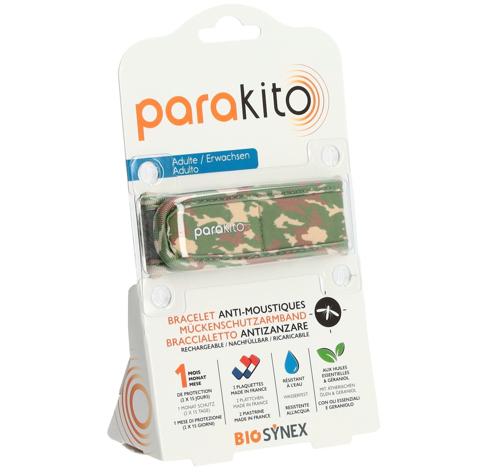 PARAKITO bracelet adulte camouflage