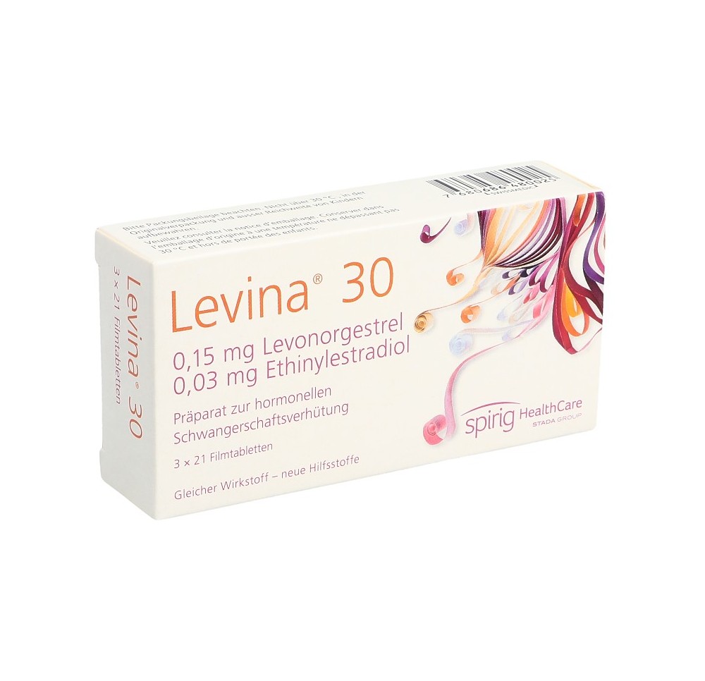 LEVINA 30 cpr pell 3 x 21 pce