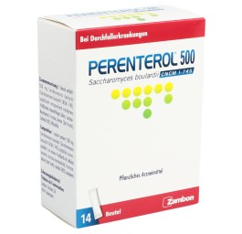 PERENTEROL pdr 500 mg sach 14 pce