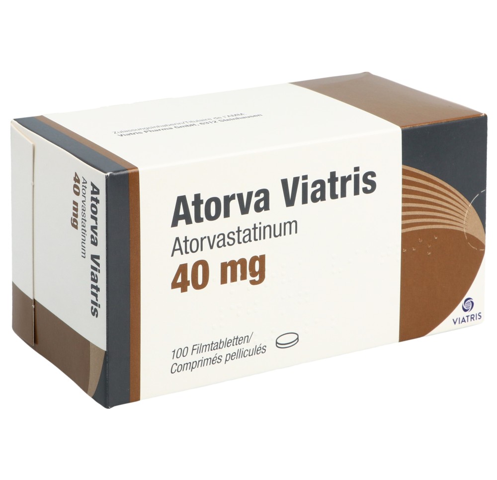 ATORVA Viatris cpr pell 40 mg 100 pce