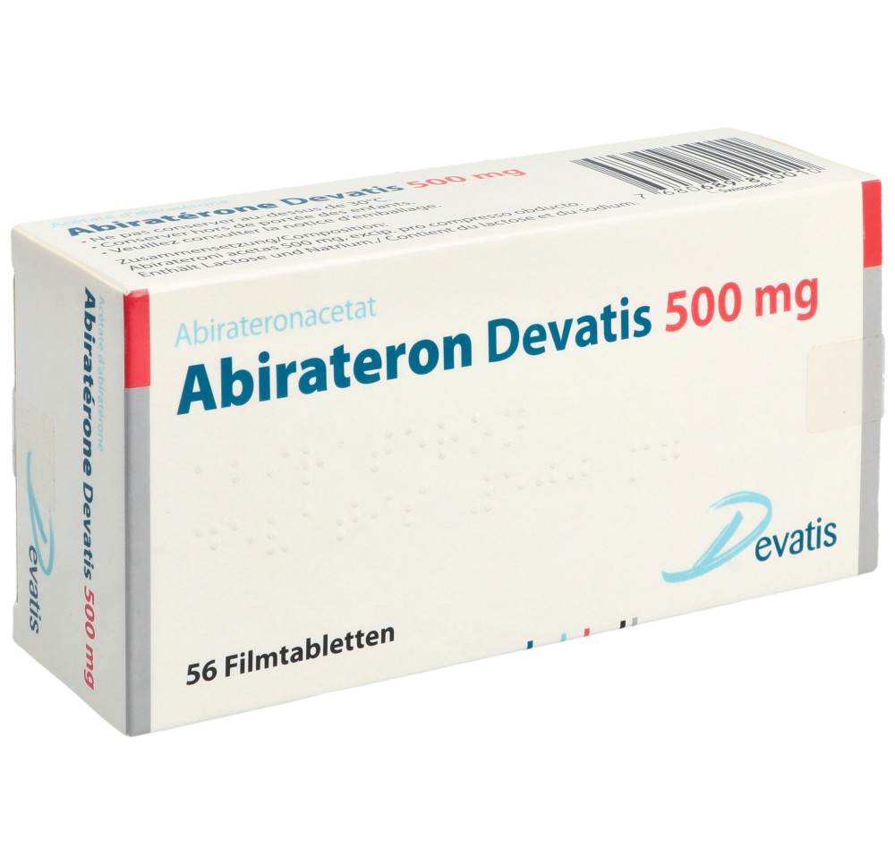 ABIRATERON Devatis cpr pell 500 mg 56 pce