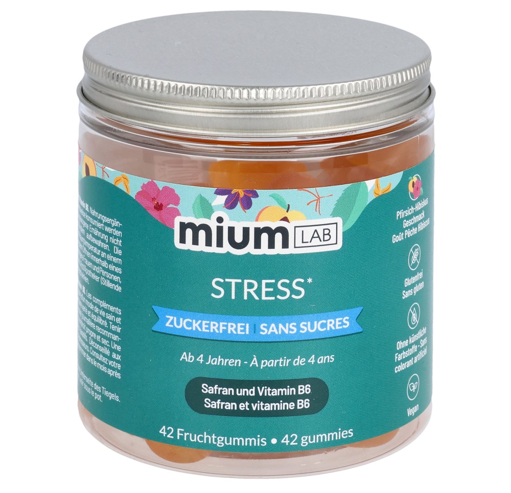 MIUMLAB gummies stress bte 42 pce