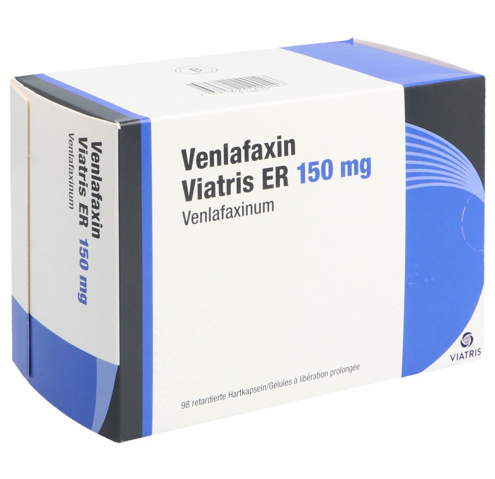 VENLAFAXIN Viatris ER caps ret 150 mg 98 pce