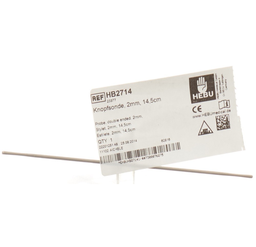 BUTSCH sonde double bouton 2mm/145mm