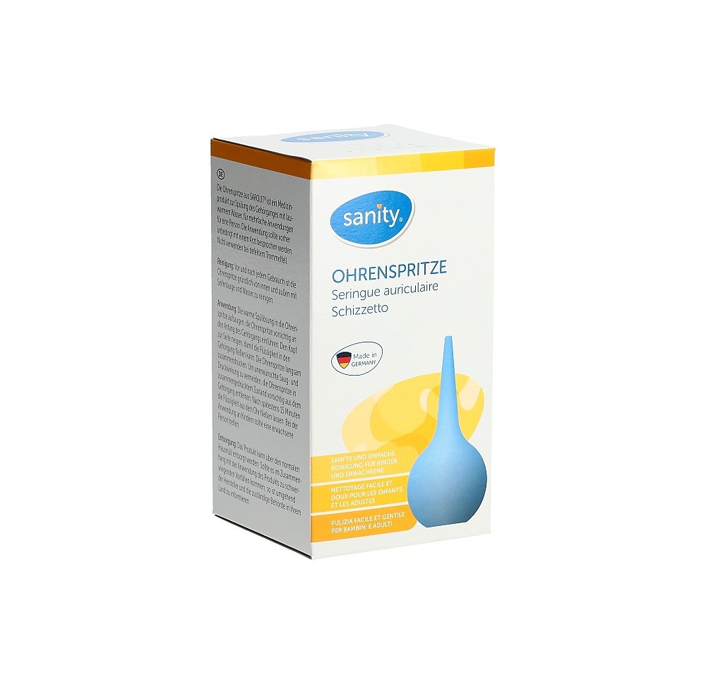 SANITY poire lavement pour oreilles Gr11 206ml