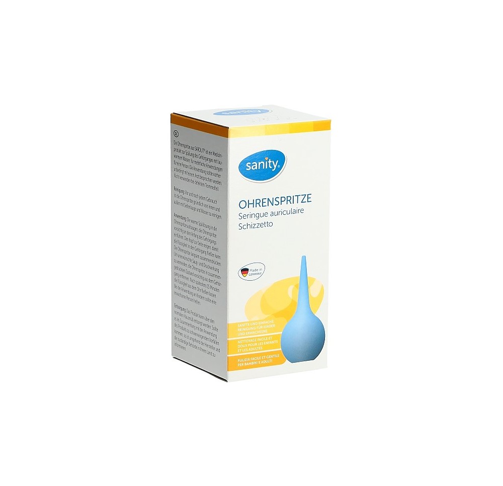 SANITY poire lavement pour oreilles Gr7 75ml (n)