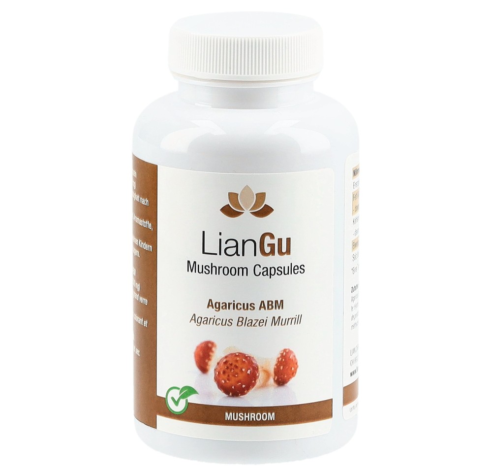 LIANGU Agaricus ABM Mushrooms caps bte 120 pce