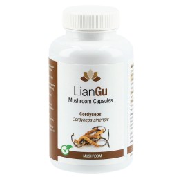 LIANGU Cordyceps Mushrooms caps bte 120 pce