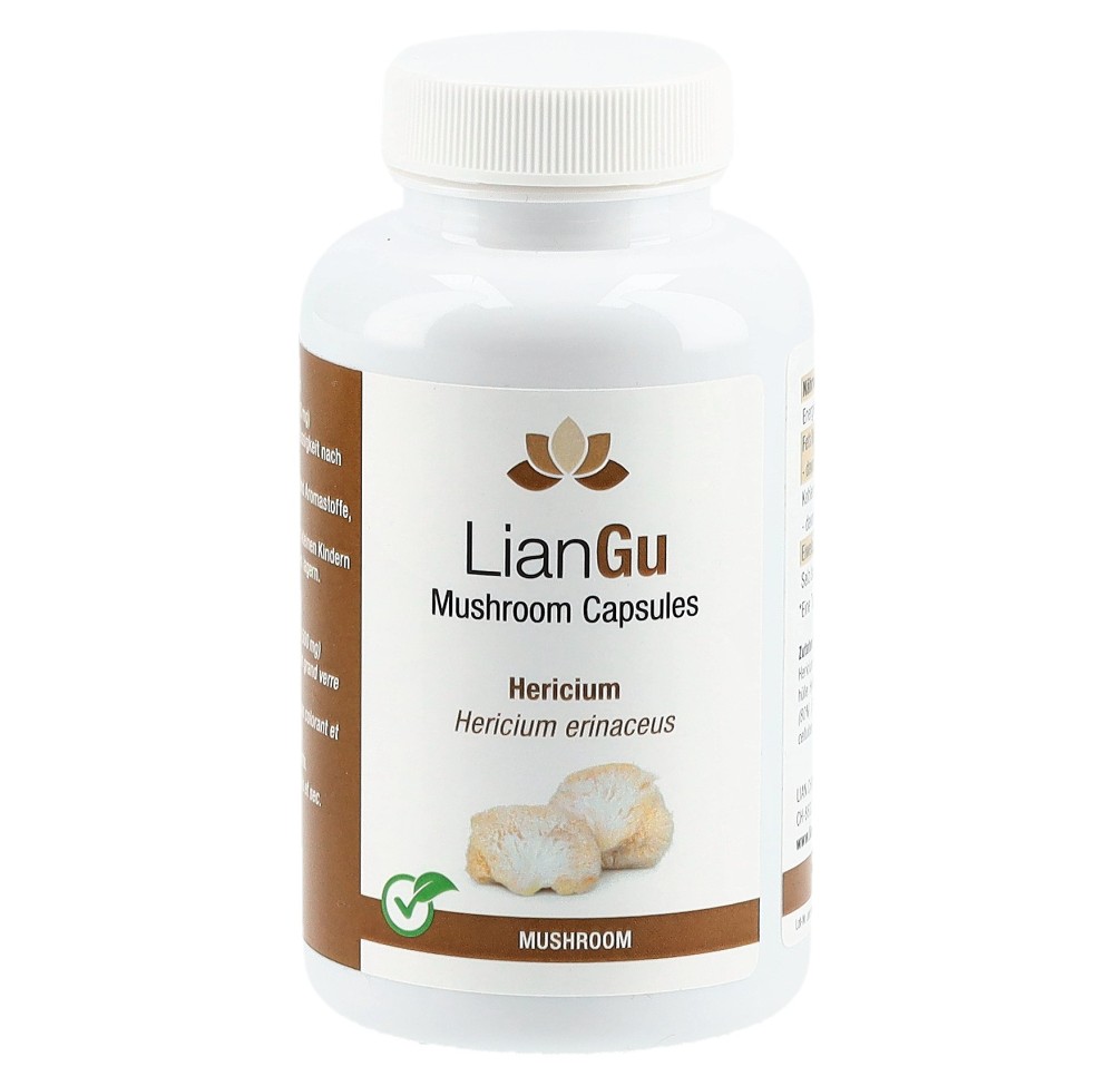 LIANGU Hericium Mushrooms caps bte 120 pce