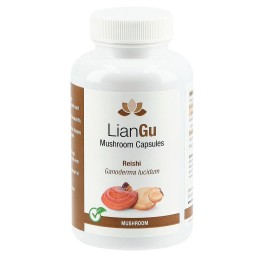 LIANGU Reishi Mushrooms caps bte 120 pce