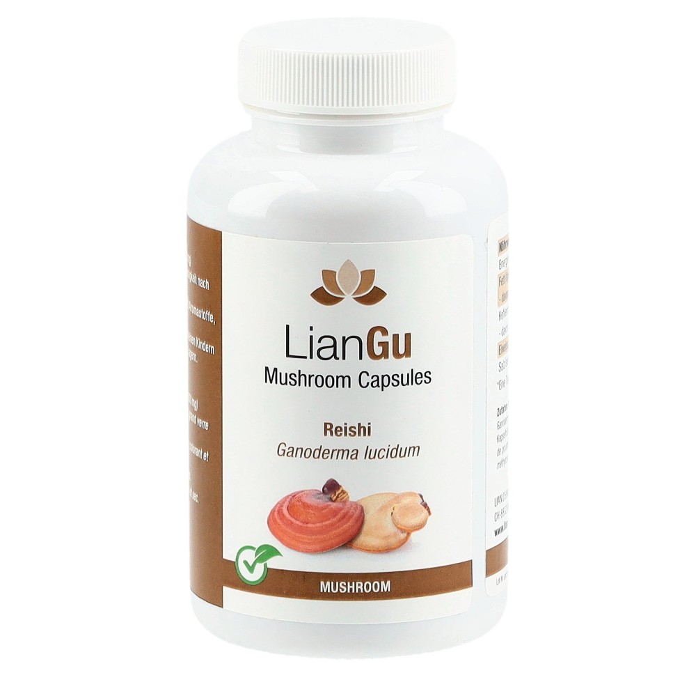 LIANGU Reishi Mushrooms caps bte 120 pce
