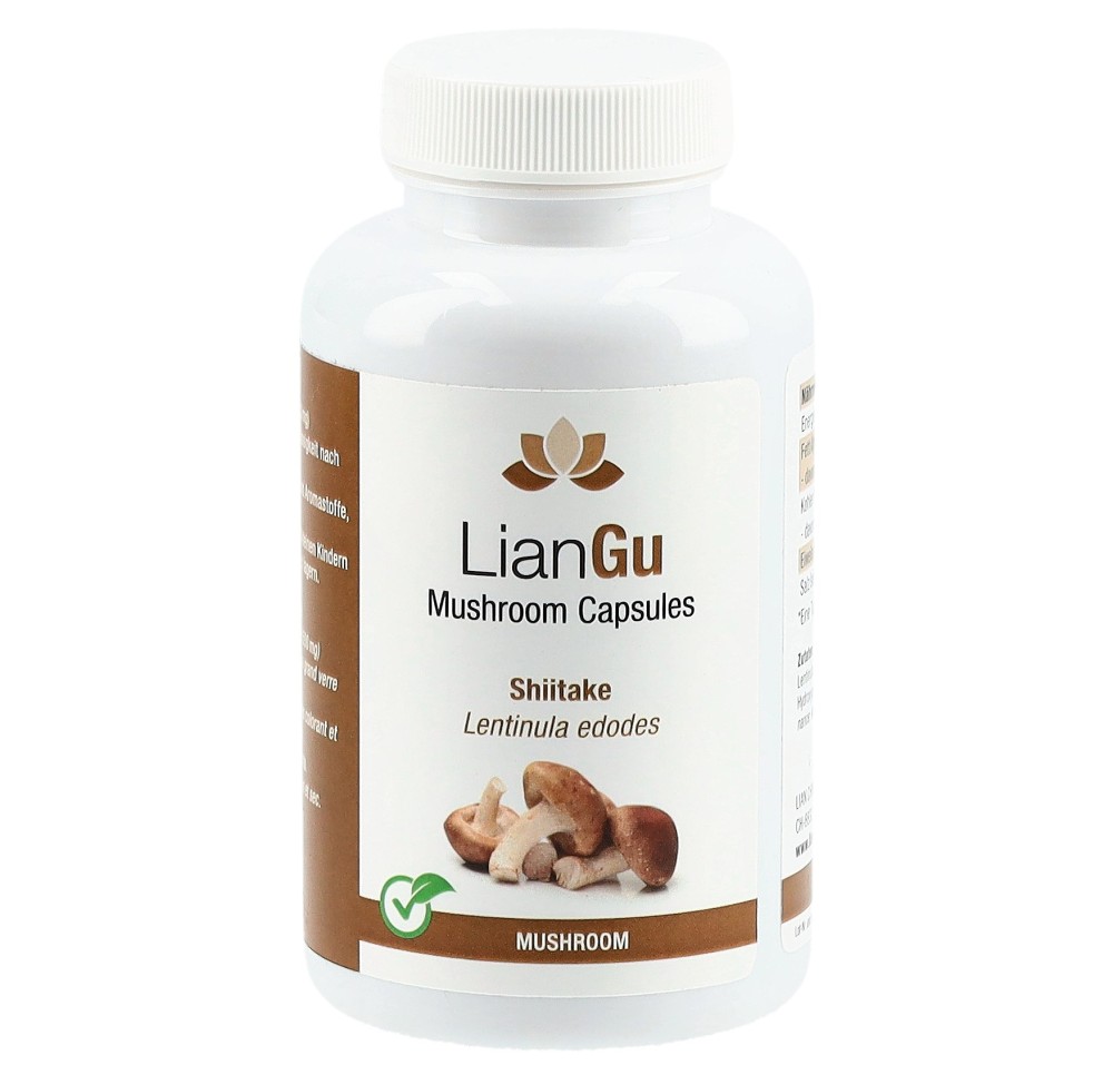 LIANGU Shiitake Mushrooms caps bte 120 pce