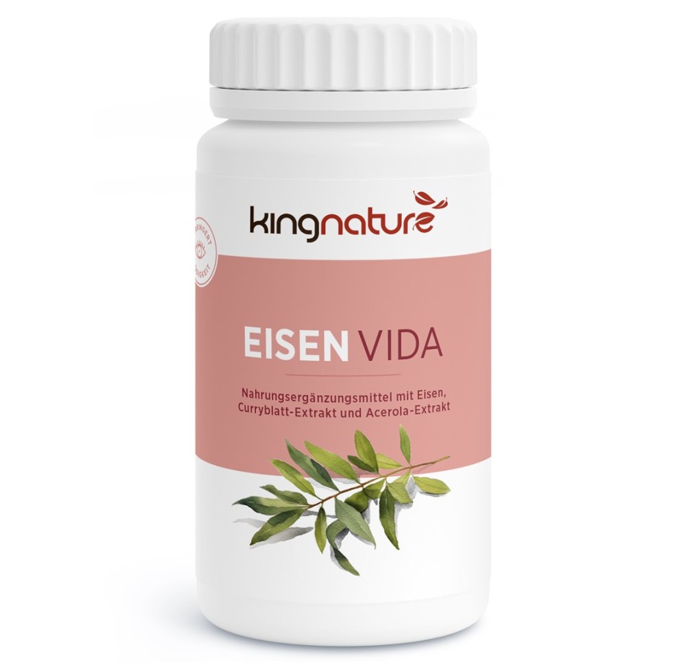 KINGNATURE Eisen Vida caps 21 mg bte 100 pce