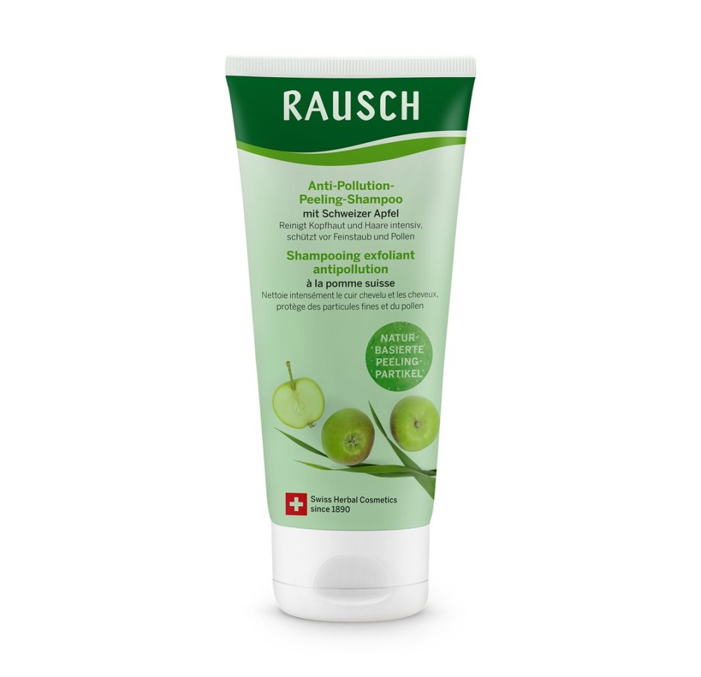 RAUSCH shamp exfoliant antipoll pomme sui 100 ml