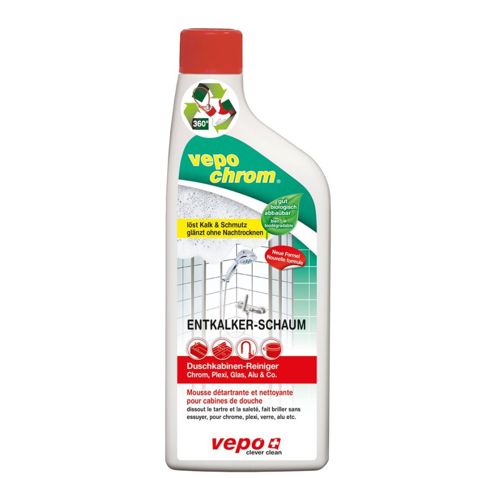 VEPOCHROM mousse détartrante 360° remp (nv) 500 ml