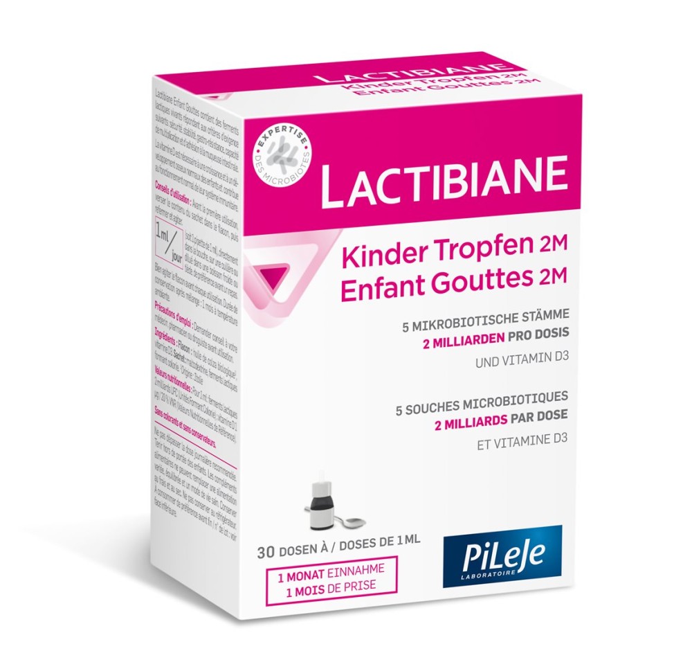LACTIBIANE Enfant 2M gouttes fl 30 ml