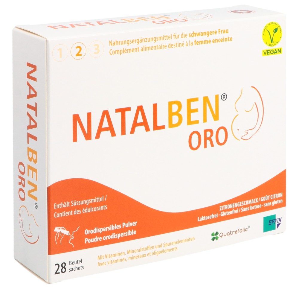 NATALBEN ORO vegan sach 28 pce