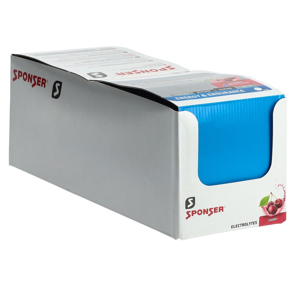 SPONSER Electrolytes tabs Cherry 12 x 10 pce