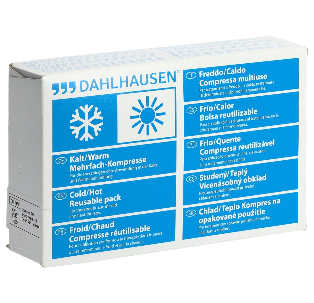 DAHLHAUSEN compr froid/chaudes 13x14cm mini 2 pce