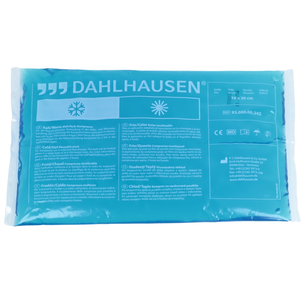 DAHLHAUSEN compr froid/chaudes 16x26cm thér 15 pce