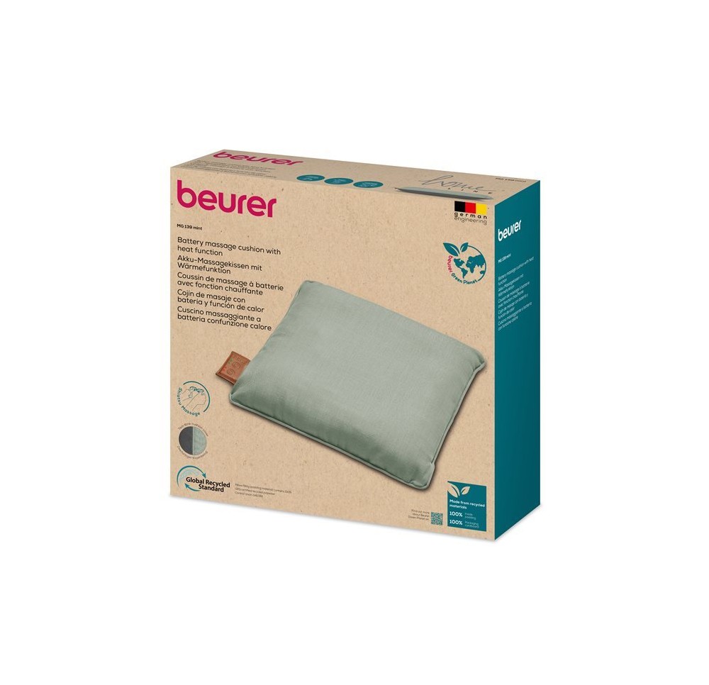 BEURER coussin de massage MG 139 mint