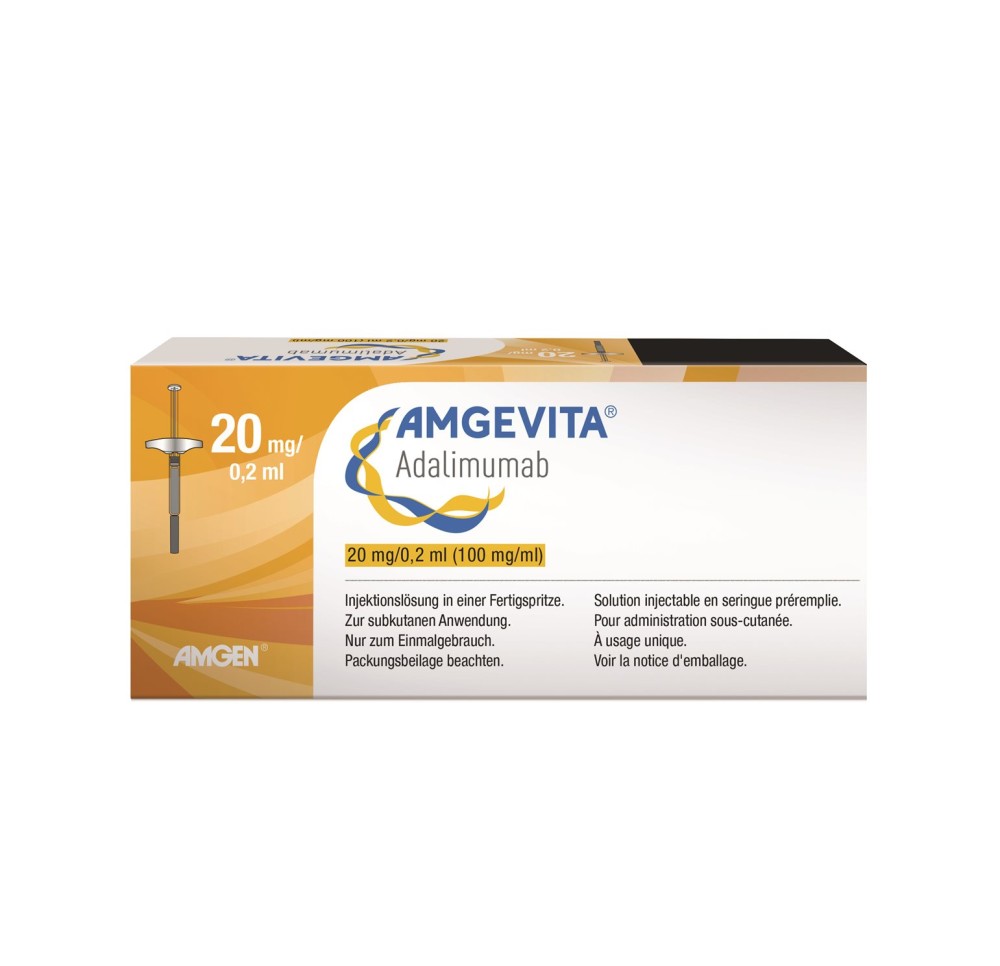 AMGEVITA sol inj 20 mg/0.2ml ser pré