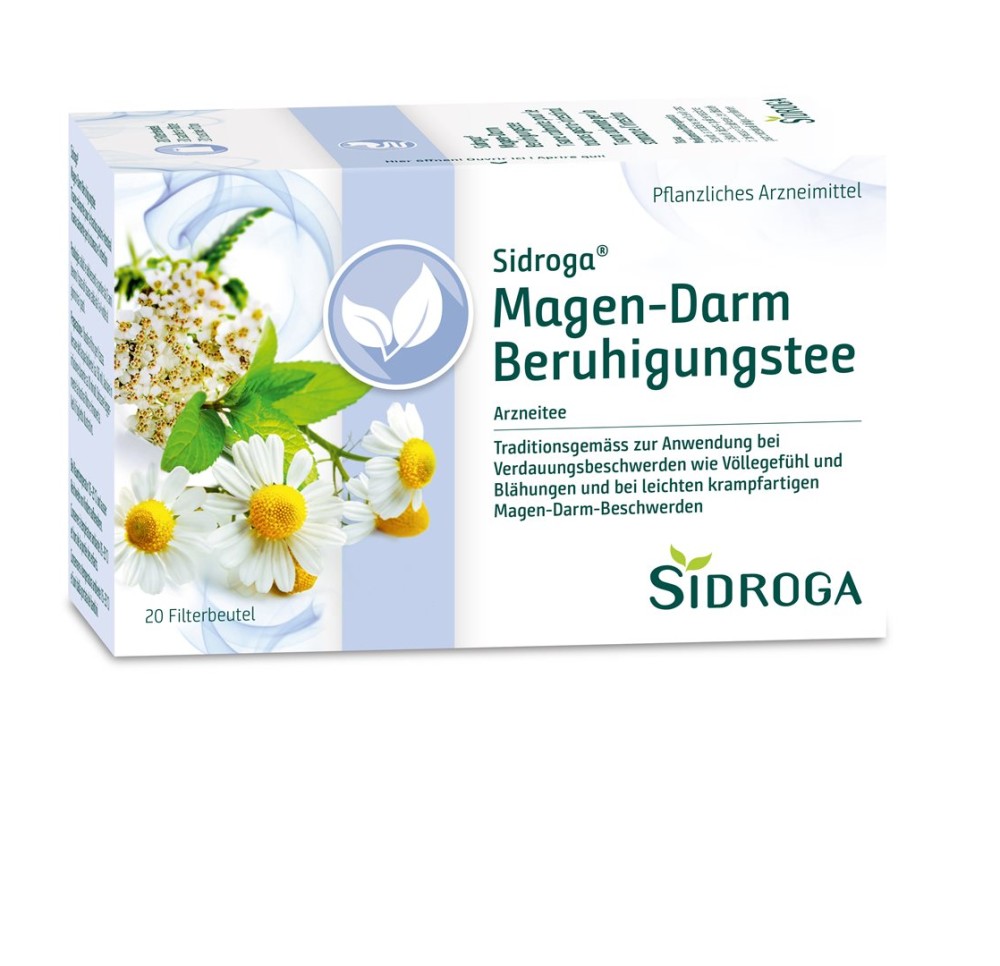 SIDROGA tisane calm p tract gastro-int 20 sach 2 g