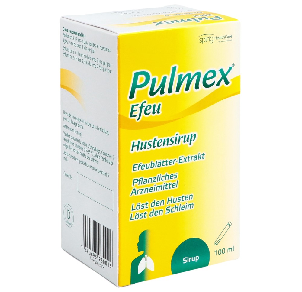 PULMEX lierre sirop contre la toux fl 100 ml