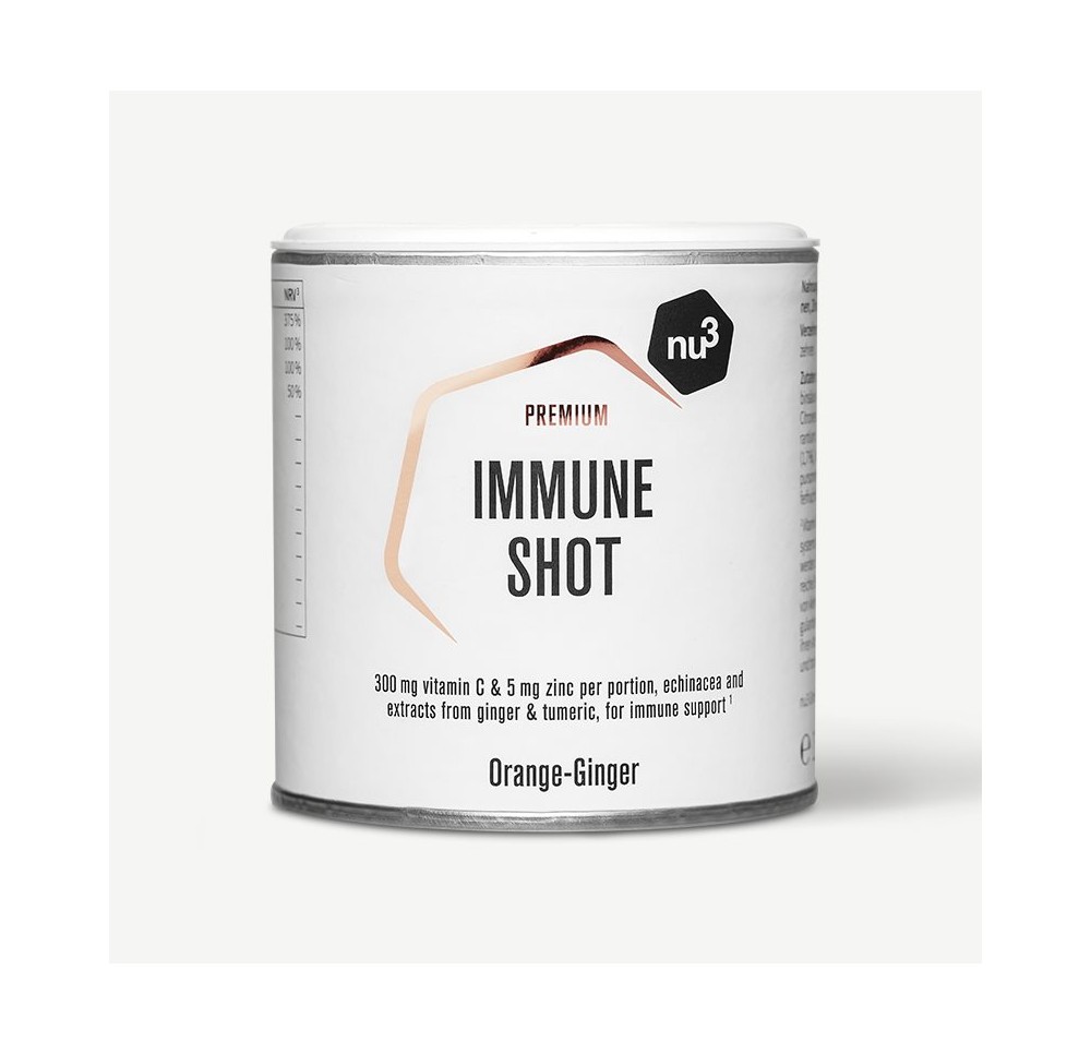 NU3 shot immunitaire pdr orange gingembre 150 g
