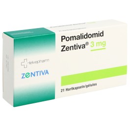 POMALIDOMID Zentiva caps 3 mg 21 pce
