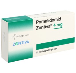 POMALIDOMID Zentiva caps 4 mg 21 pce