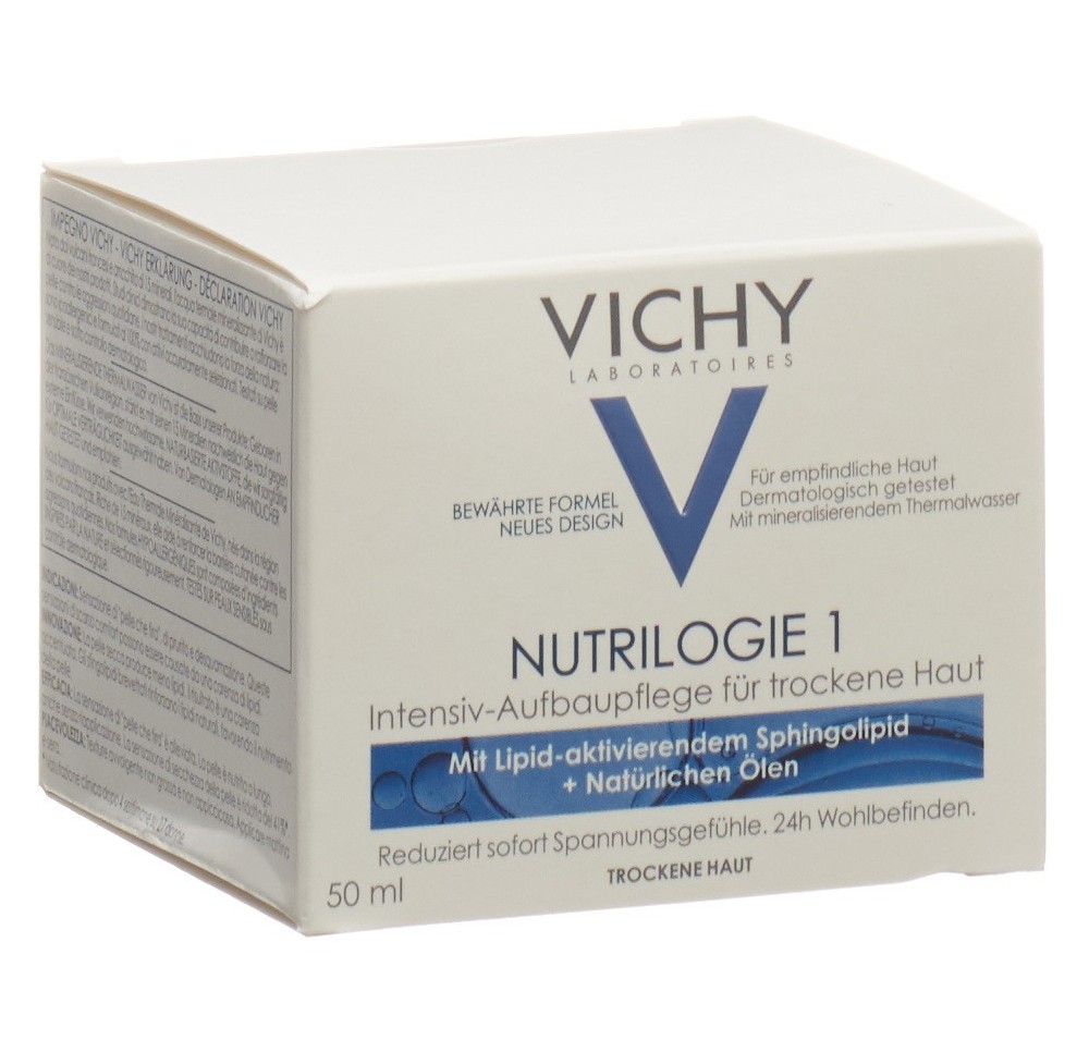VICHY Nutrilogie 1 crème peau mixte sèche 50 ml