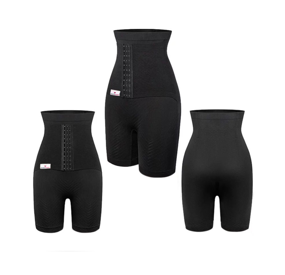 WONDERMOM Postpartum Belly Binder Shorts S black