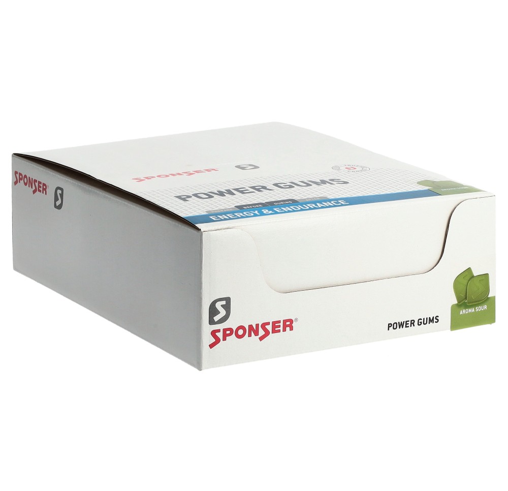 SPONSER Power Gums Sour 20 x 75 g