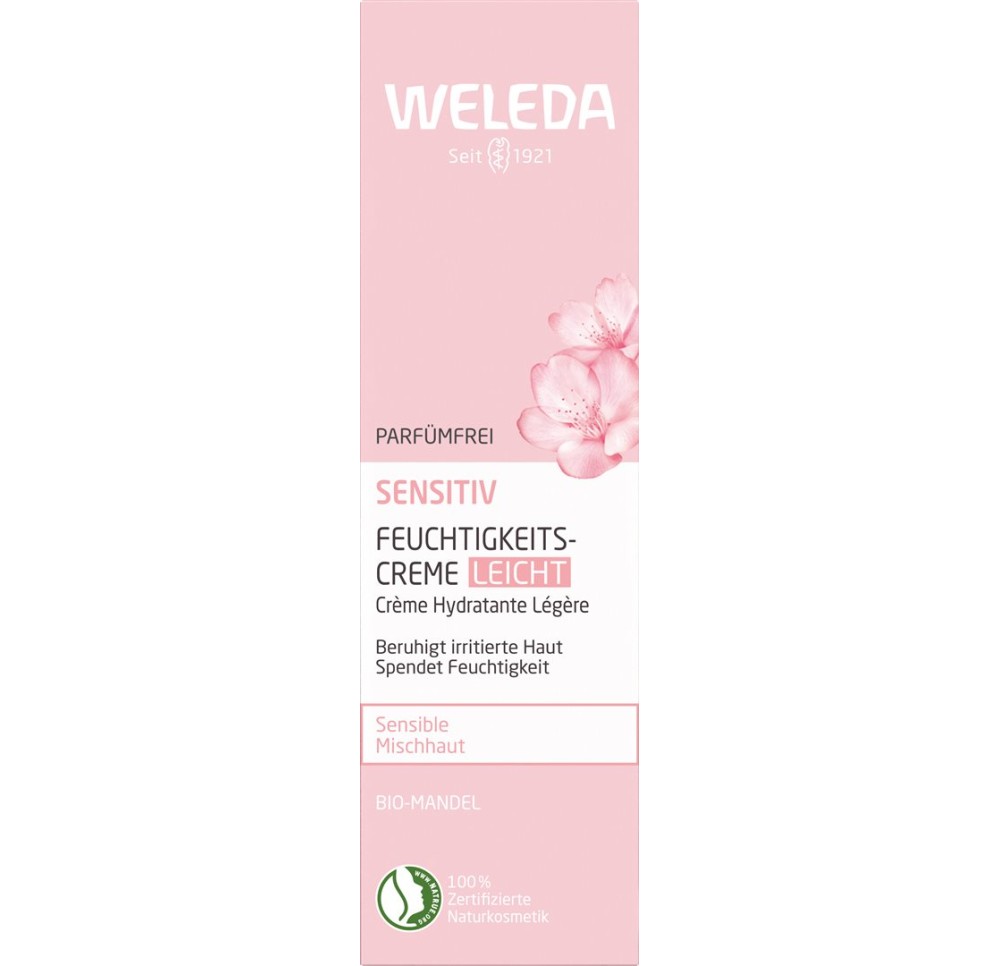 WELEDA crème hydratante légère sens amande 30 ml