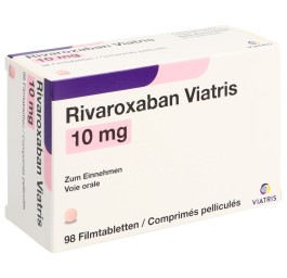 RIVAROXABAN Viatris cpr pell 10 mg 98 pce