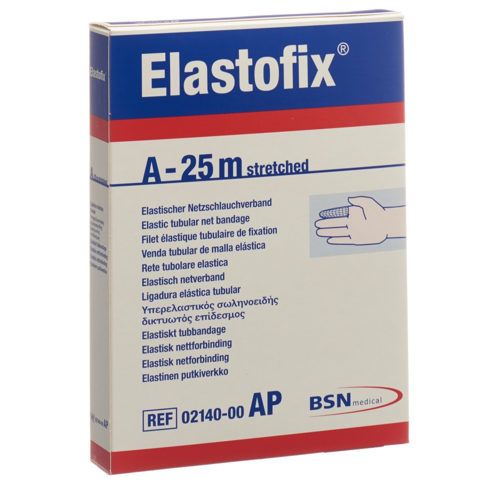 ELASTOFIX pans filet tubulure A 25m doigt
