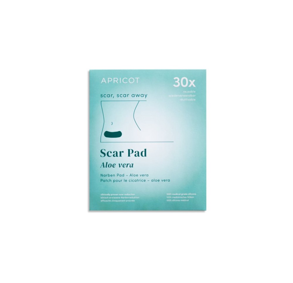 APRICOT pad cicatrice réutil scar scar away 2 pce