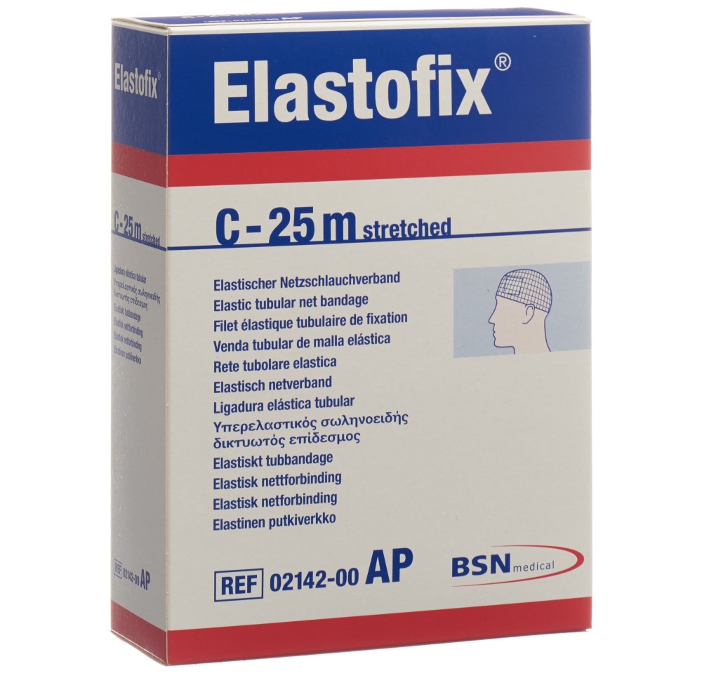 ELASTOFIX pans filet tubulure C 25m thorax tête