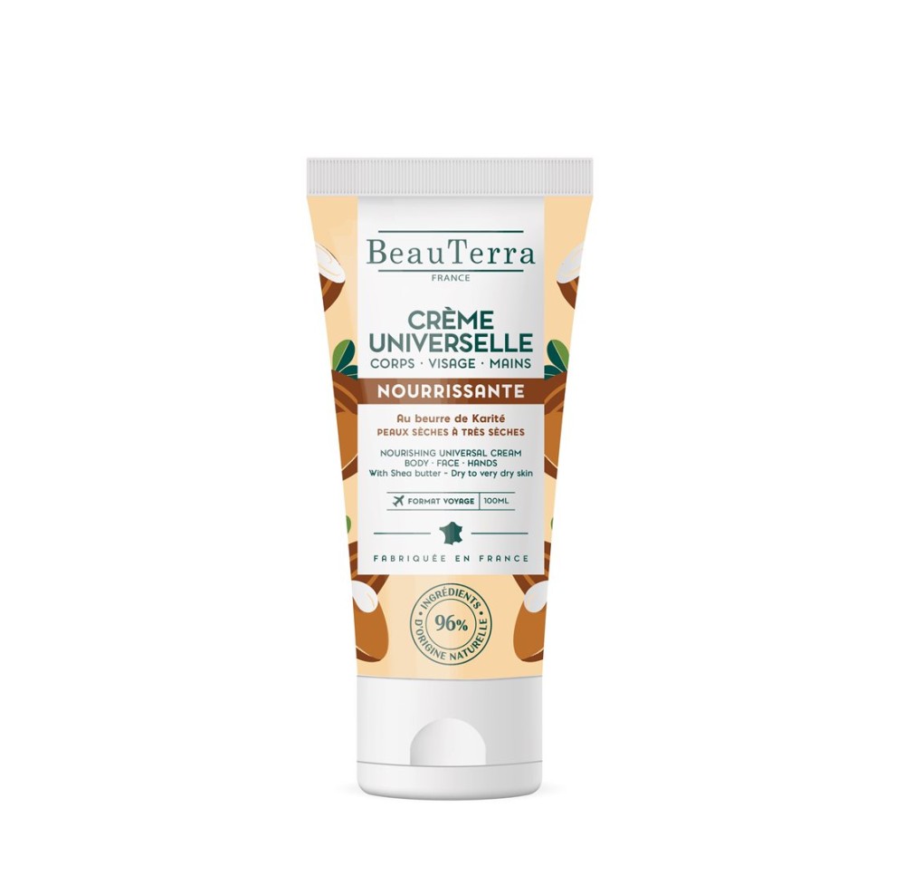 BEAUTERRA cr universelle nourr beurre kari 100 ml