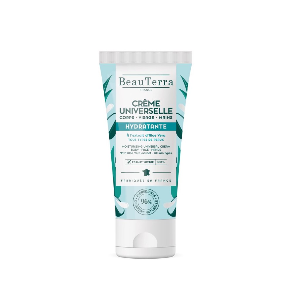 BEAUTERRA cr universelle hydrat aloé vera 100 ml
