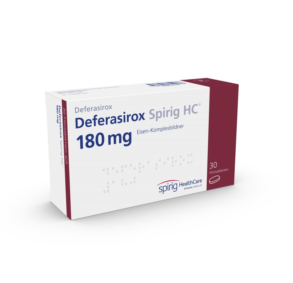 DEFERASIROX Spirig HC cpr pell 180 mg 30 pce