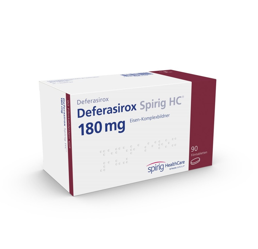 DEFERASIROX Spirig HC cpr pell 180 mg 90 pce