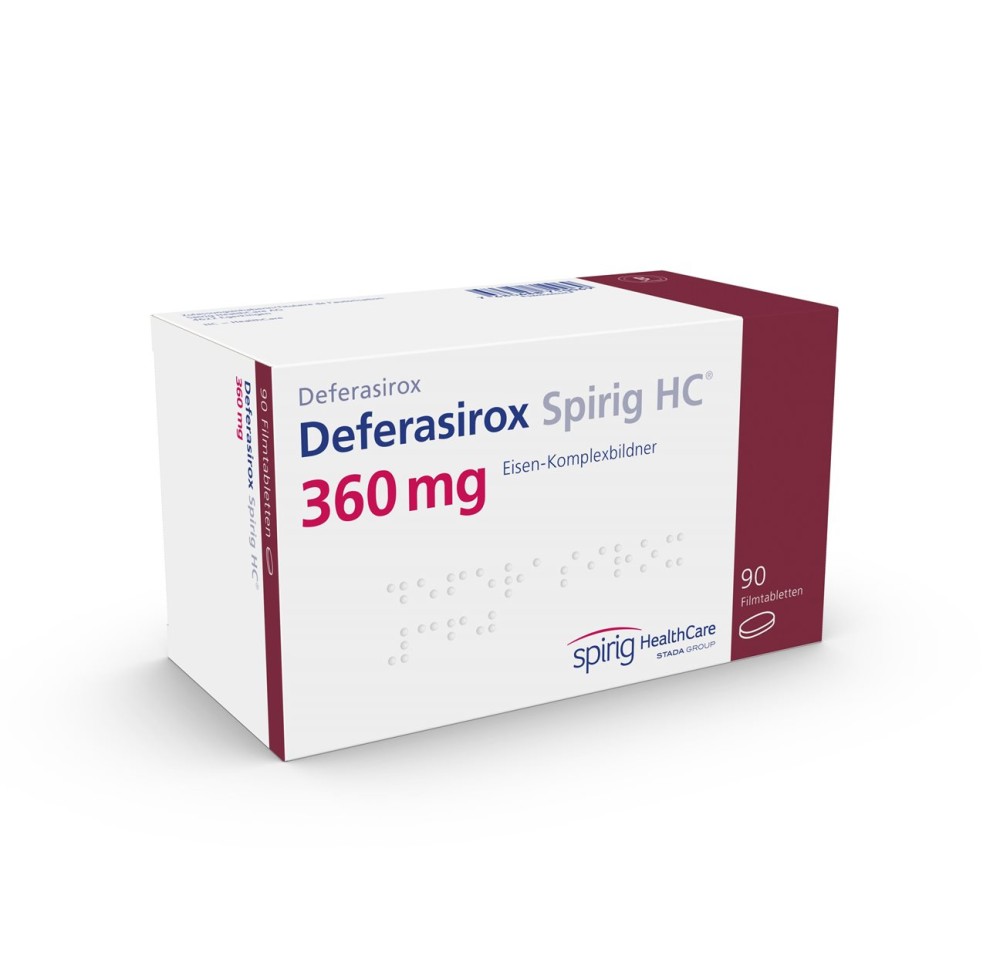 DEFERASIROX Spirig HC cpr pell 360 mg 90 pce
