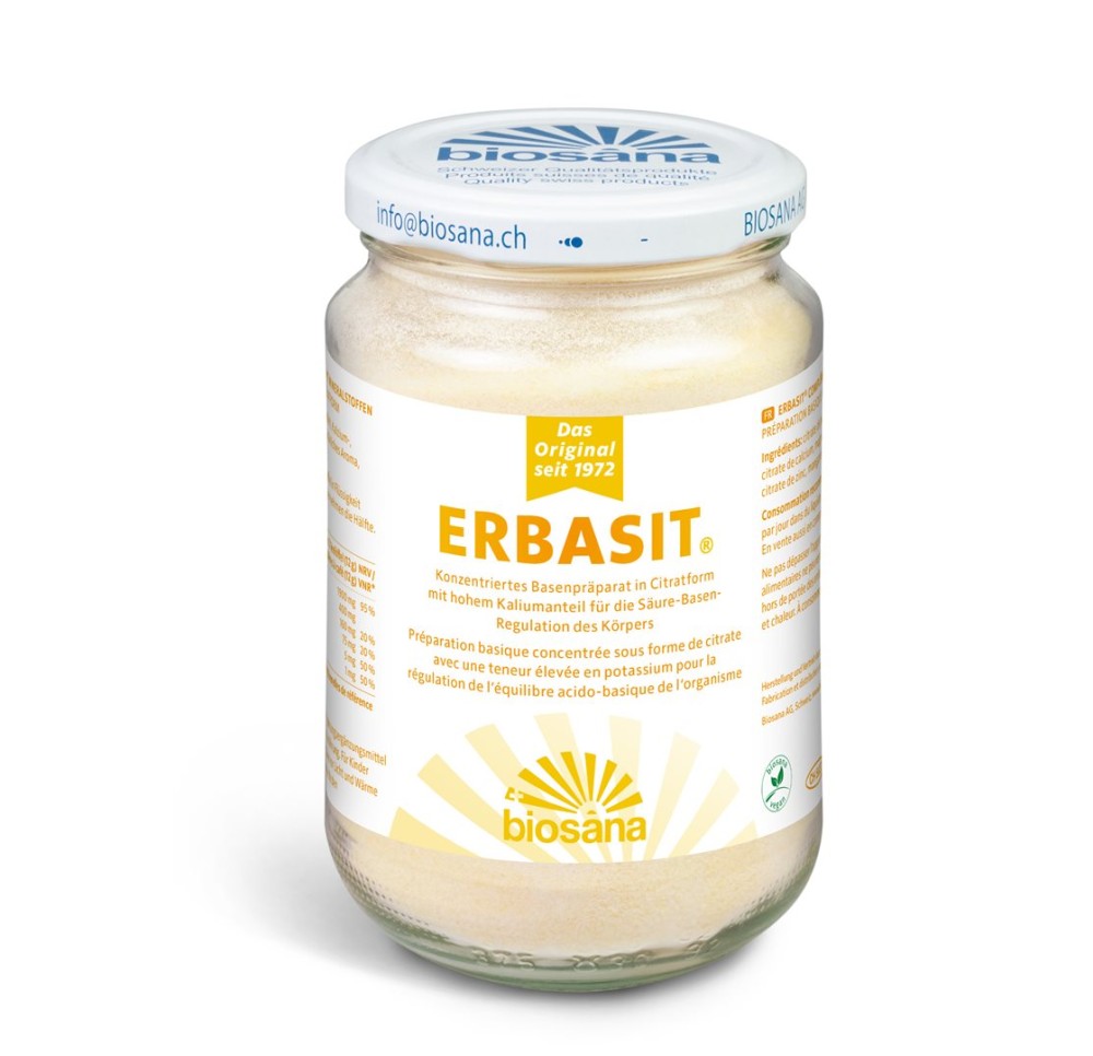 ERBASIT préparation basique conc pdr verre 300 g