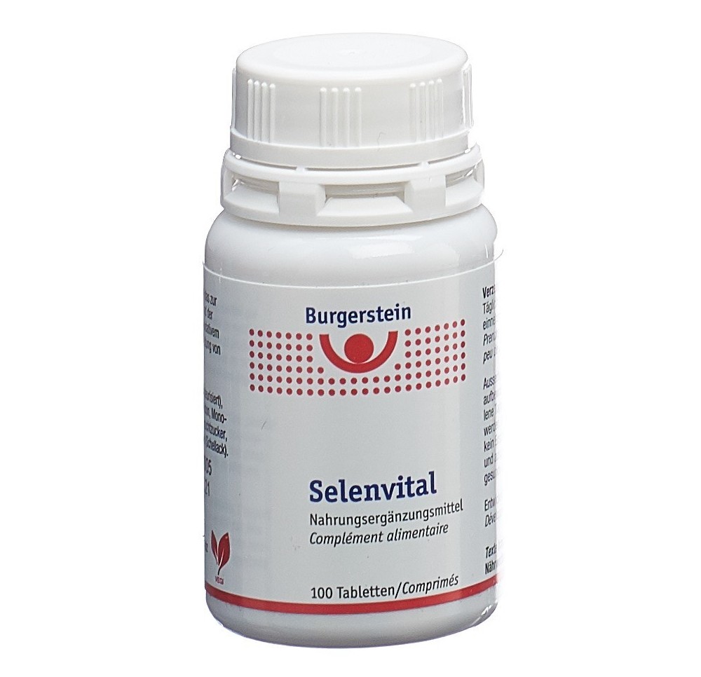 BURGERSTEIN Selenvital cpr 100 pce