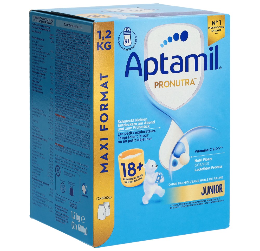 APTAMIL PRONUTRA 18+ Maxi Format bte 1200 g